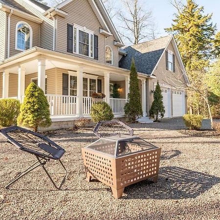 Luxury 4 Bedroom House In Pocono Mountains In Golf Course Near Lake Tobyhanna ภายนอก รูปภาพ