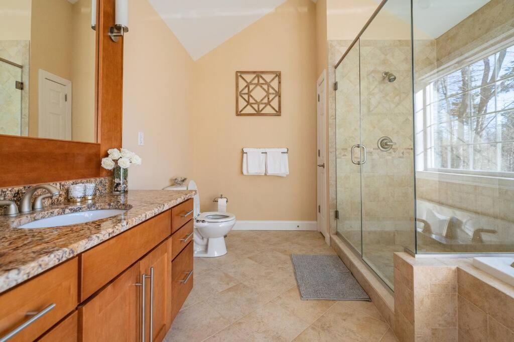 Luxury 4 Bedroom House In Pocono Mountains In Golf Course Near Lake Tobyhanna ภายนอก รูปภาพ