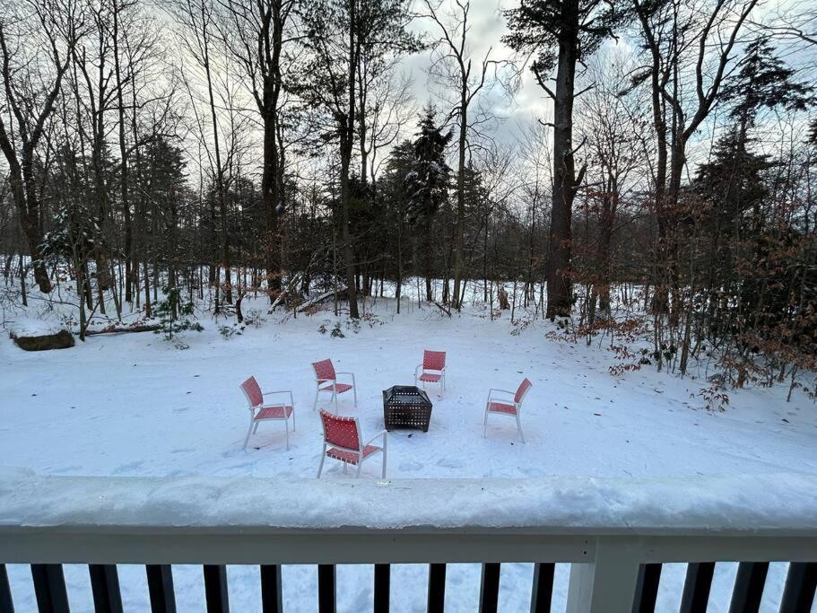 Luxury 4 Bedroom House In Pocono Mountains In Golf Course Near Lake Tobyhanna ภายนอก รูปภาพ
