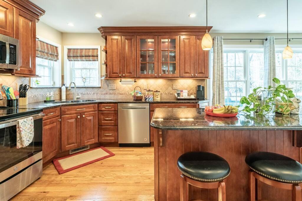 Luxury 4 Bedroom House In Pocono Mountains In Golf Course Near Lake Tobyhanna ภายนอก รูปภาพ